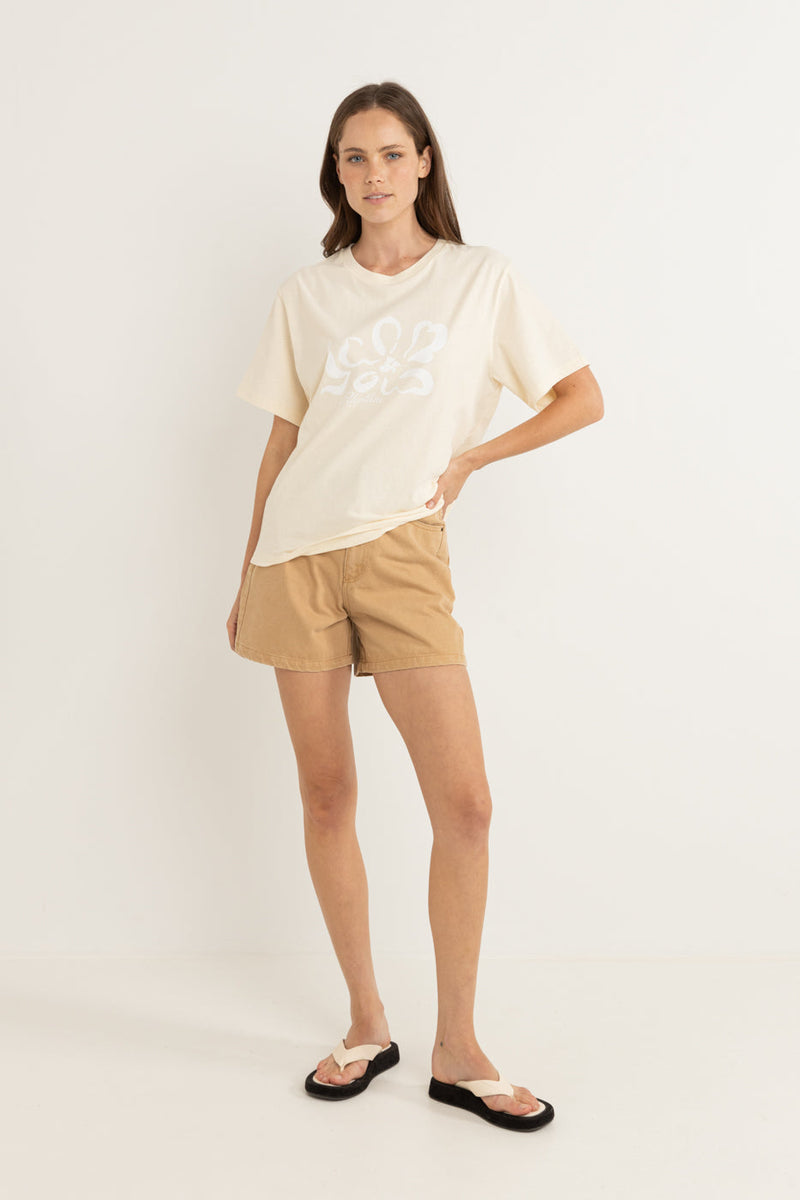 Escape Denim Short Latte