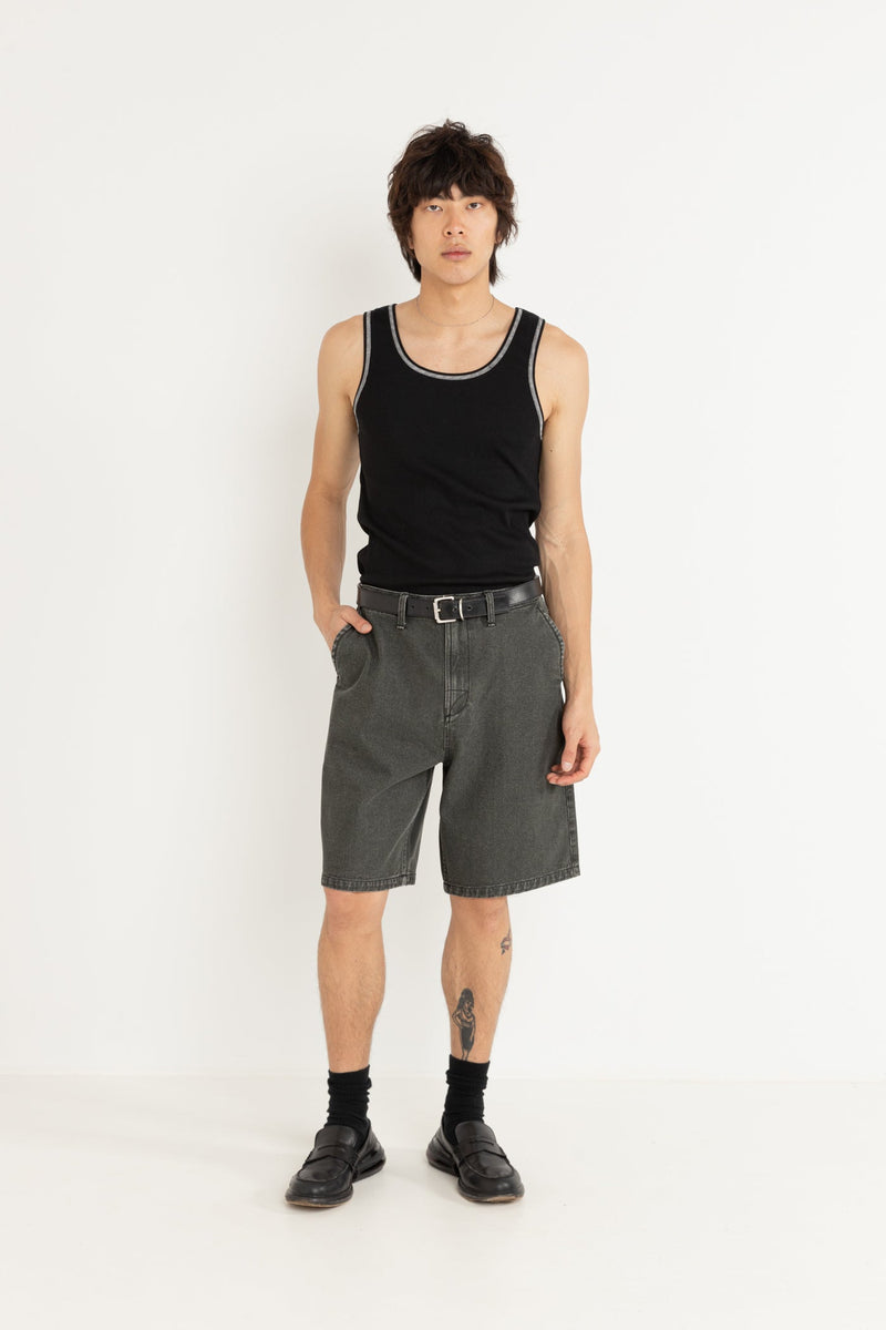 Kickback Singlet Black