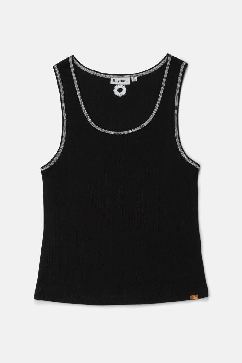 Kickback Singlet Black