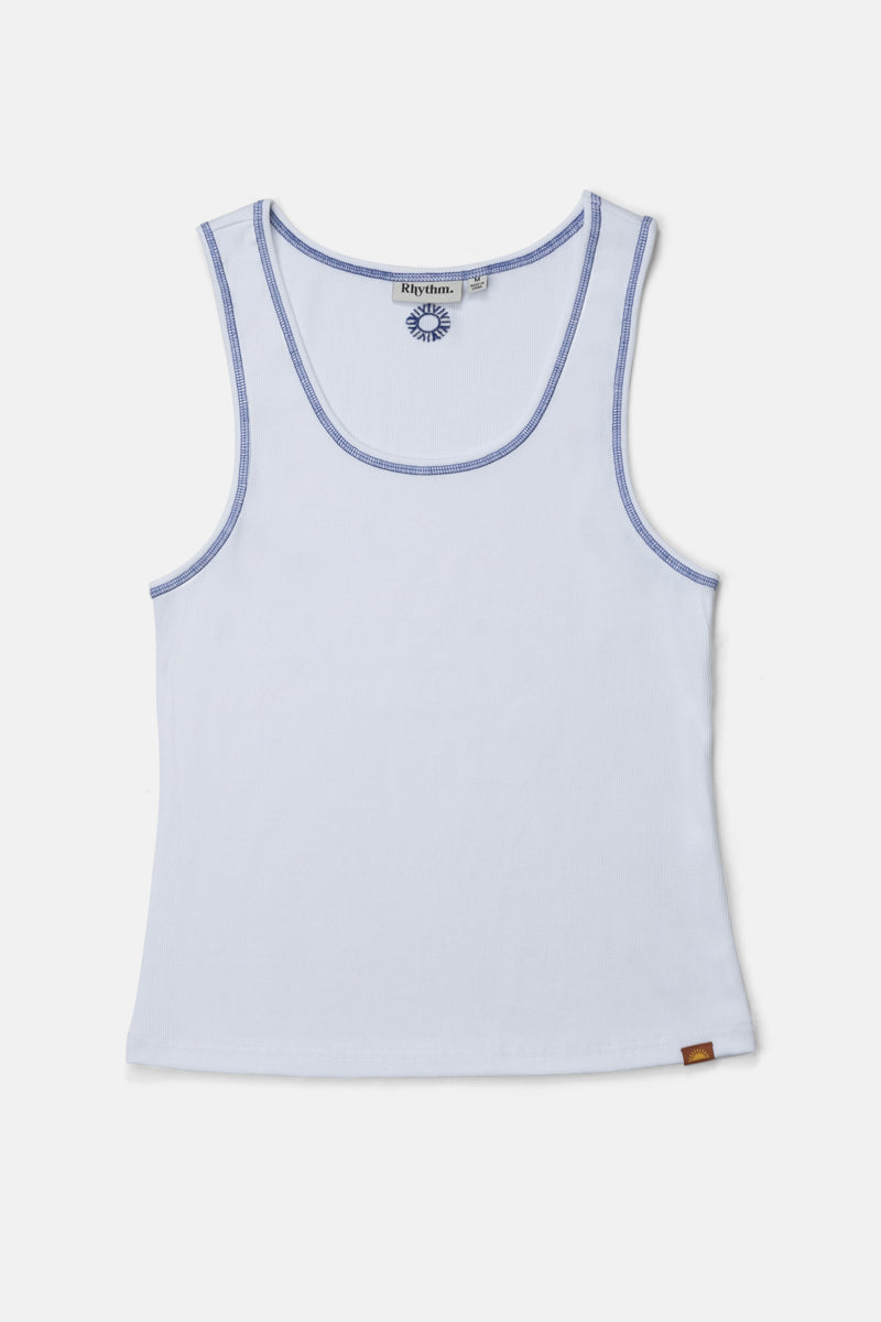 Kickback Singlet White