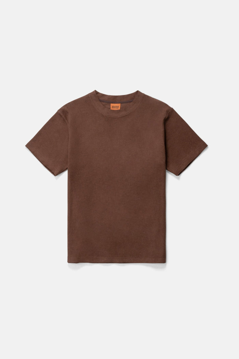 Vintage Terry Ss T-Shirt Coffee