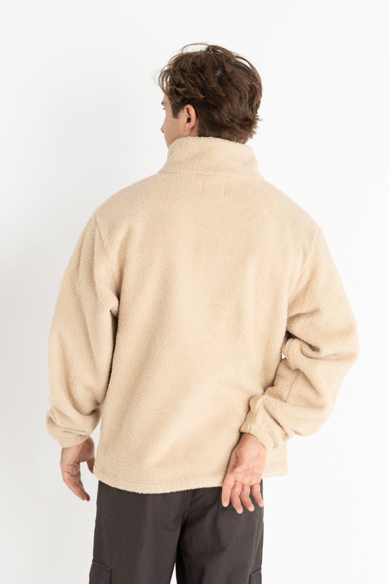 Dusty Quarter Zip Natural