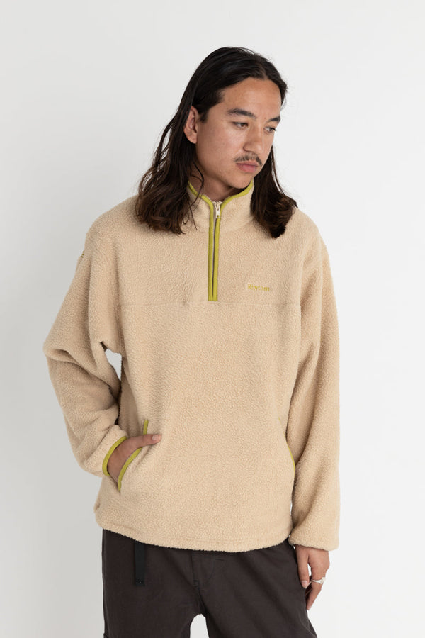 Camp Quarter Zip Sand