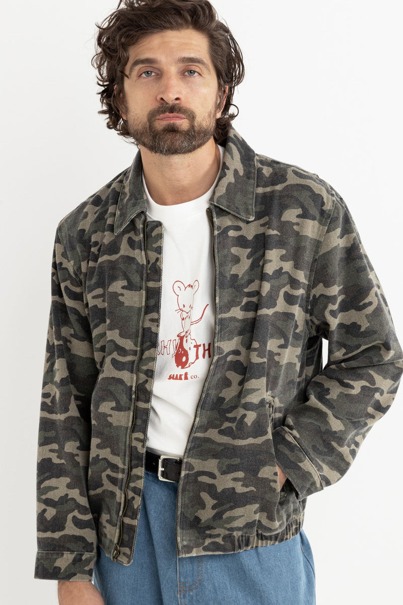 Tundra Bomber Jacket Camo