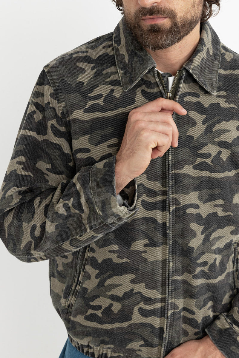 Tundra Bomber Jacket Camo