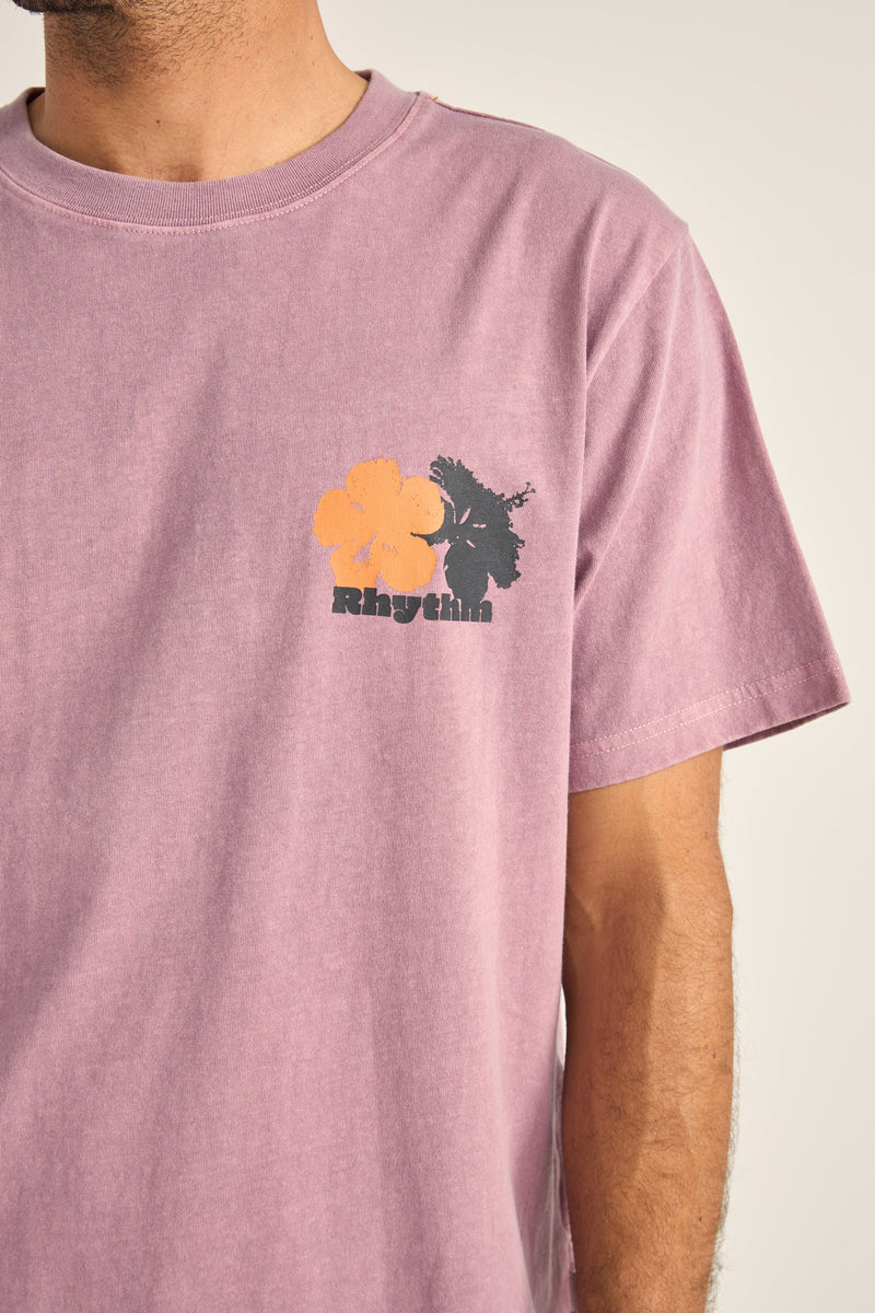 Tropic Radio Vintage Ss T-Shirt Grape