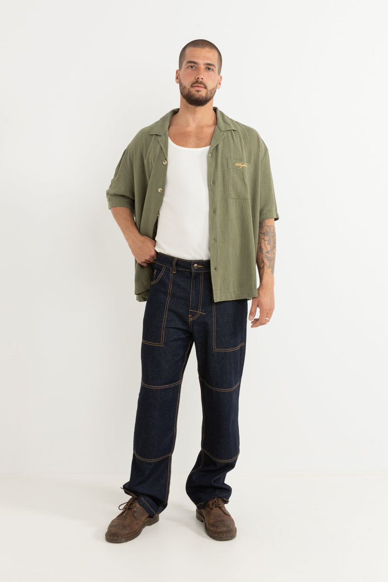 Signature Relaxed Ss Shirt Forest