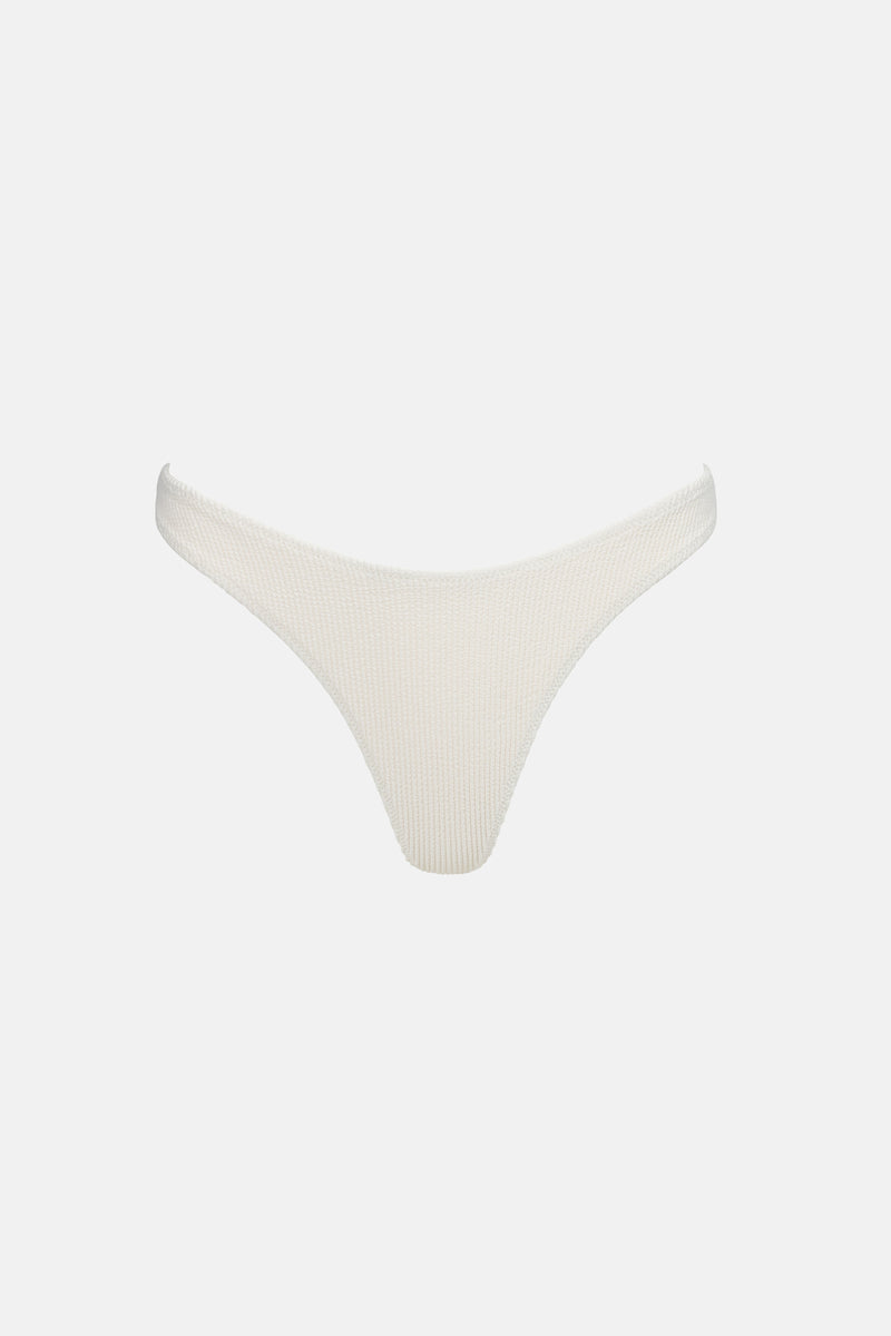 Del Mar Textured Skimpy Pant  Cream