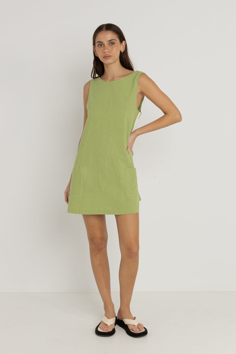 Hanalei Mini Dress Green