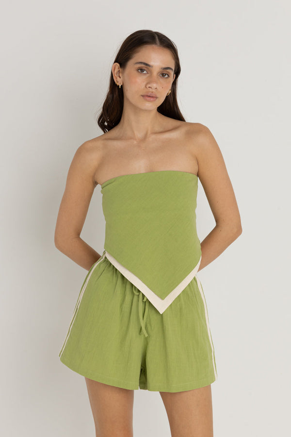 Lara Scarf Top Green