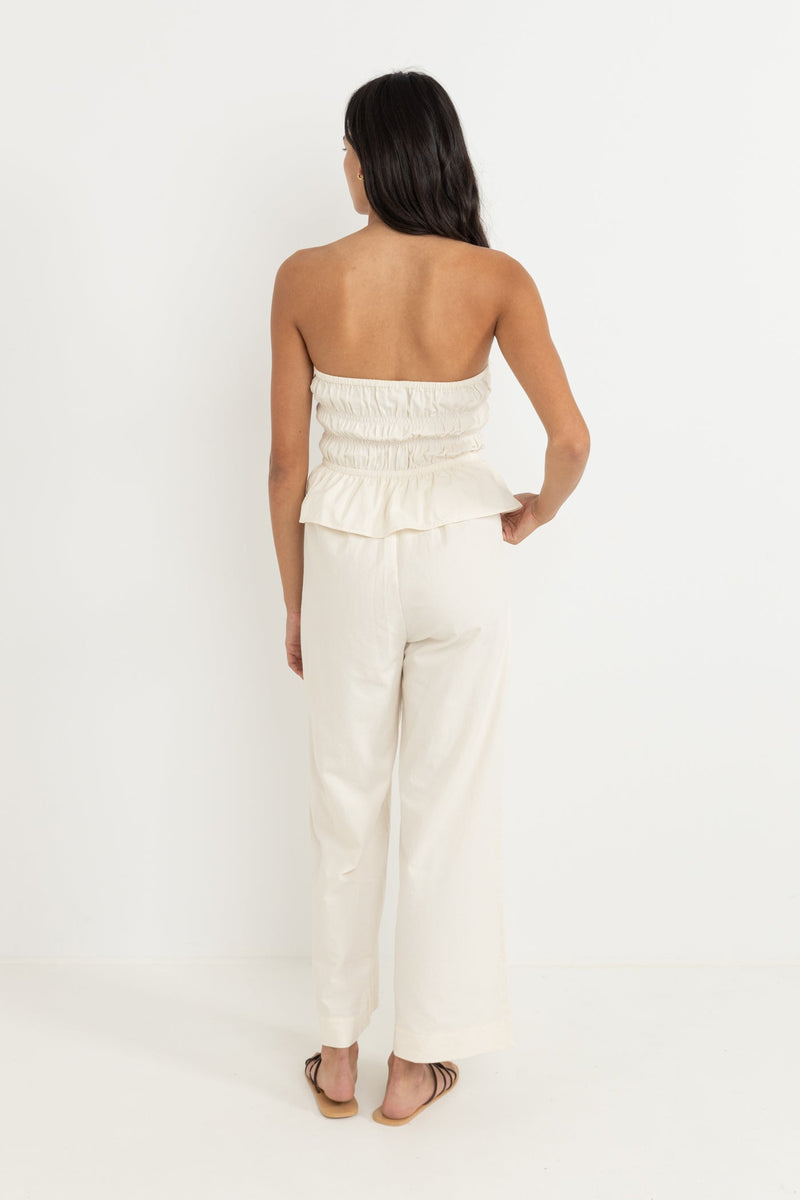 St Tropez Jumpsuit Cream