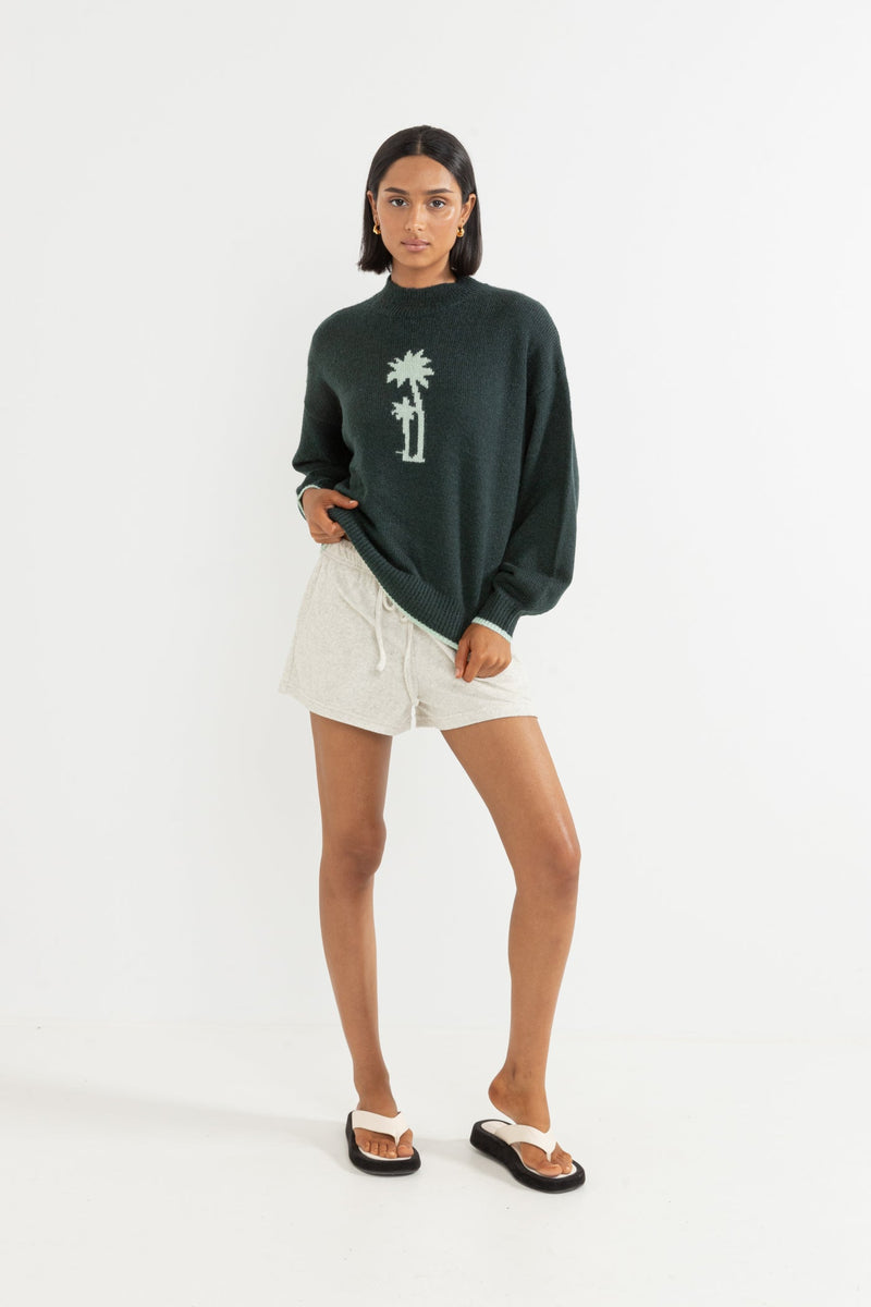 Palm Shadow Jumper Jade