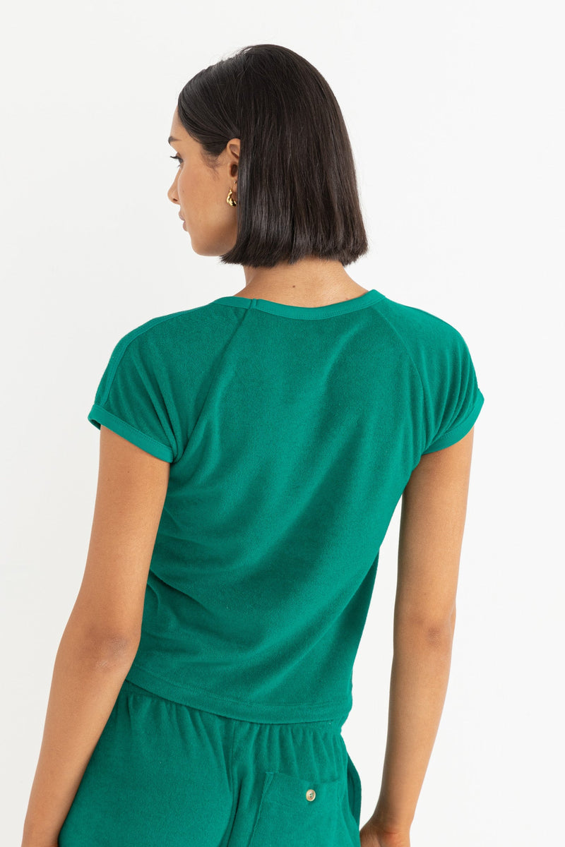 Terry Ringer Tee Jade