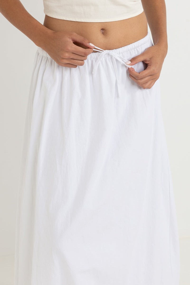 St Tropez Bubble Maxi Skirt Cream