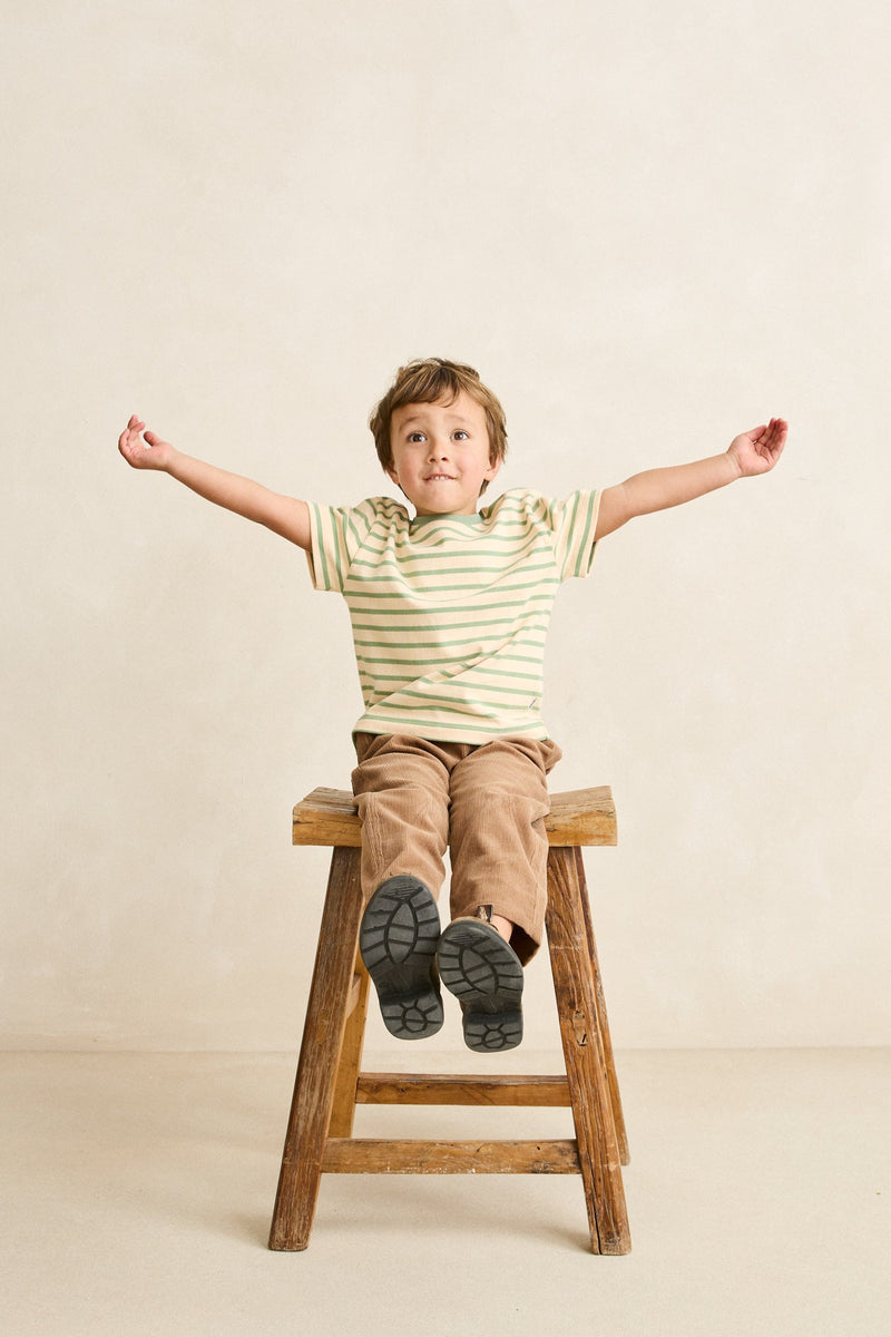 Kids Vintage Stripe Ss T-Shirt