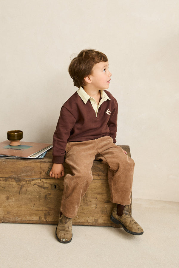 Kids Dreamin Ls Rugby Polo