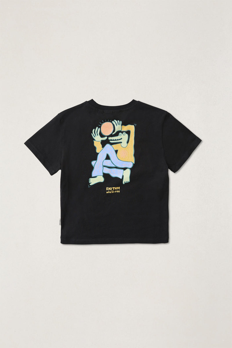 Kids Sun Croc Ss T-Shirt