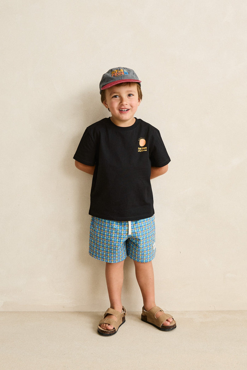 Kids Sun Croc Ss T-Shirt