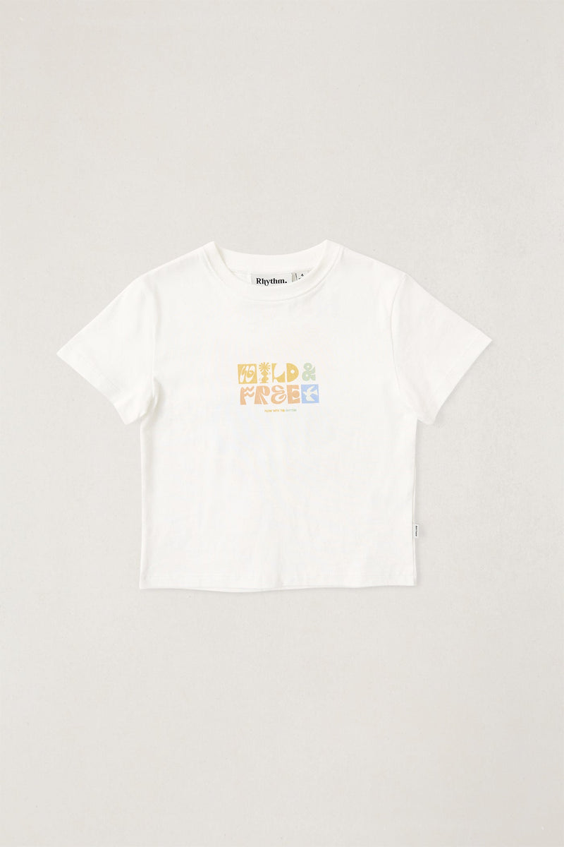 Kids Wild And Free Ss T-Shirt