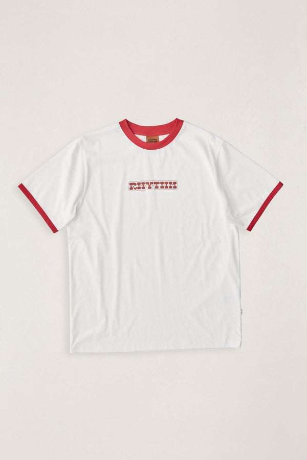 Rosa Ringer Vintage Ss T-Shirt White