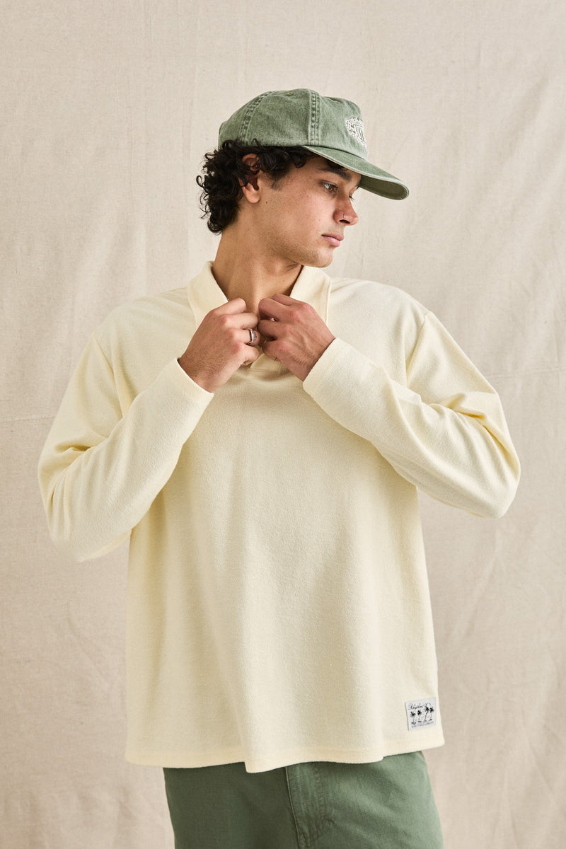Kapu Ls Rugby Polo Ecru