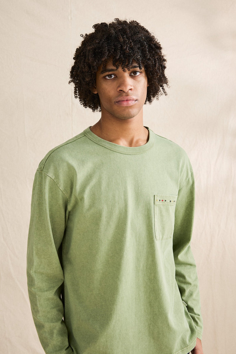 Rollie Vintage Ls T-Shirt Fatigue