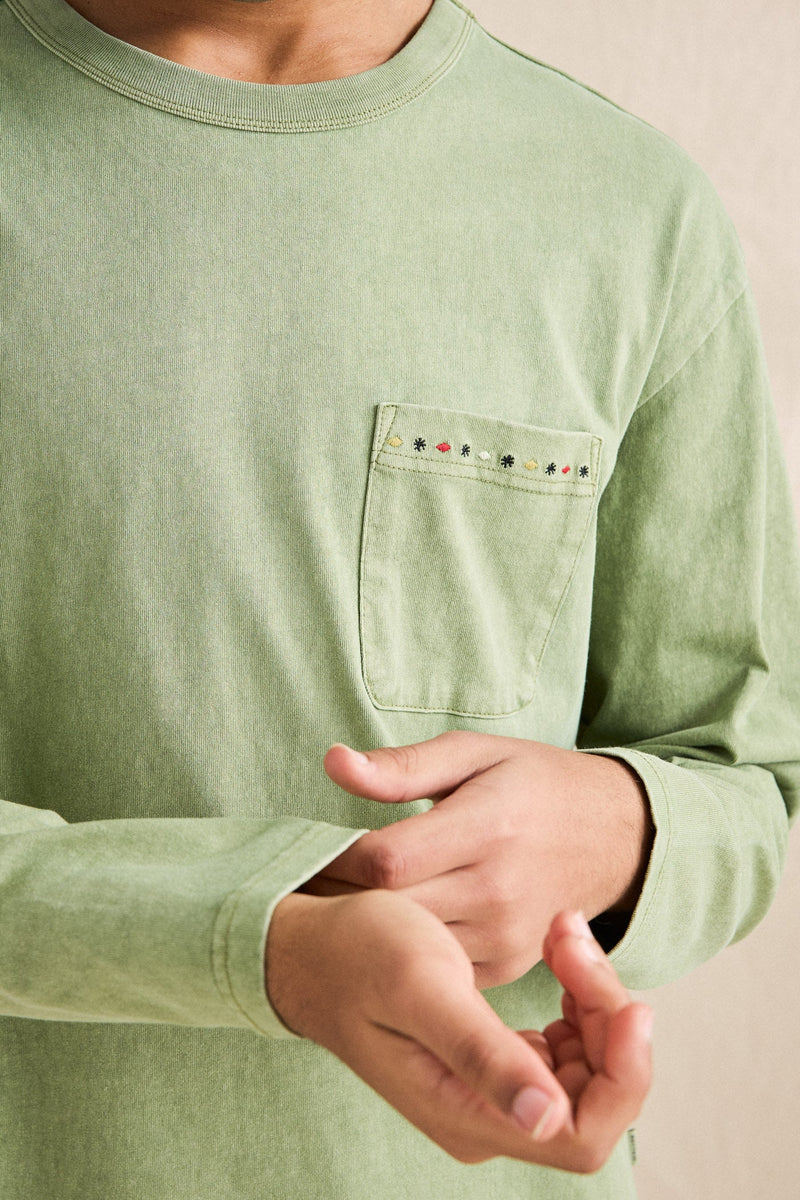 Rollie Vintage Ls T-Shirt Fatigue