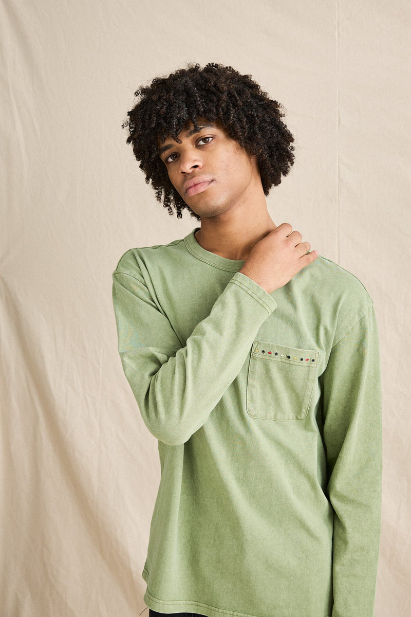 Rollie Vintage Ls T-Shirt Fatigue