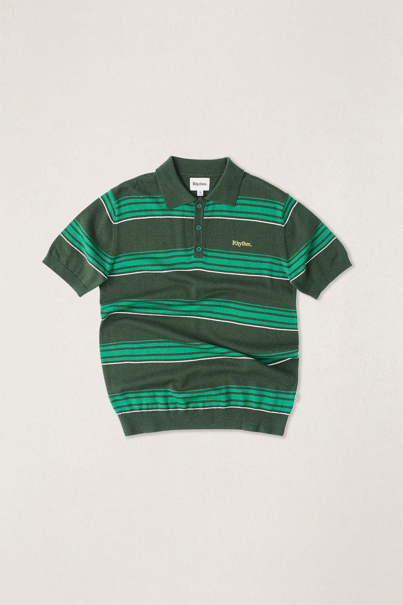 Langer Ss Polo Beer Bottle Green