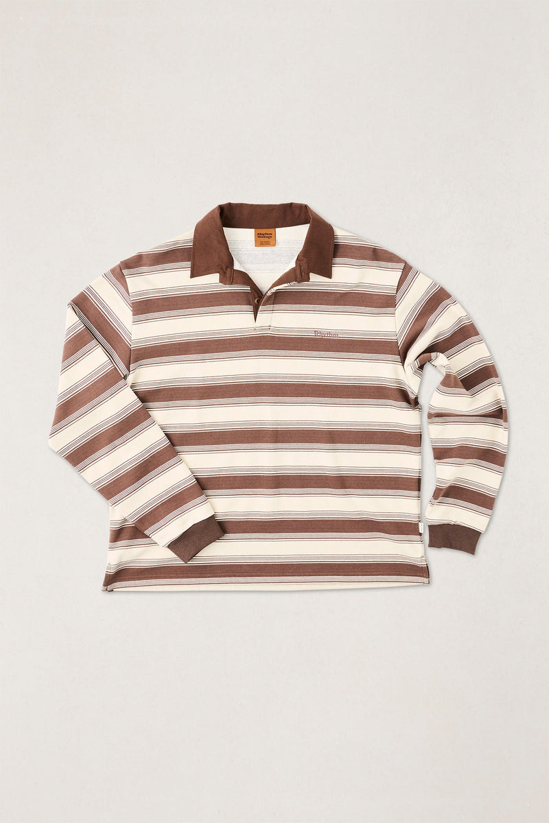 Vintage Stripe Rugby Ls Polo Vintage Stripe