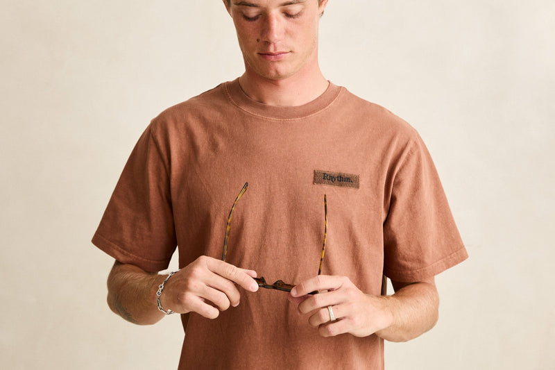 Tack Vintage Ss T-Shirt Caramel