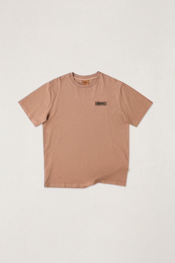 Tack Vintage Ss T-Shirt Caramel