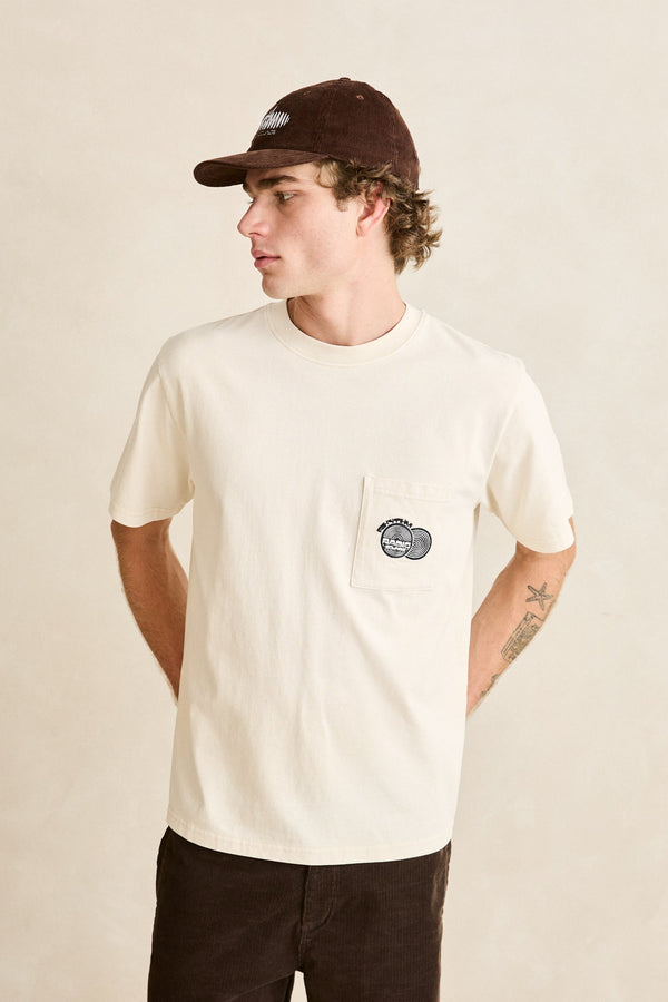 Broadcast Ss T-Shirt Natural