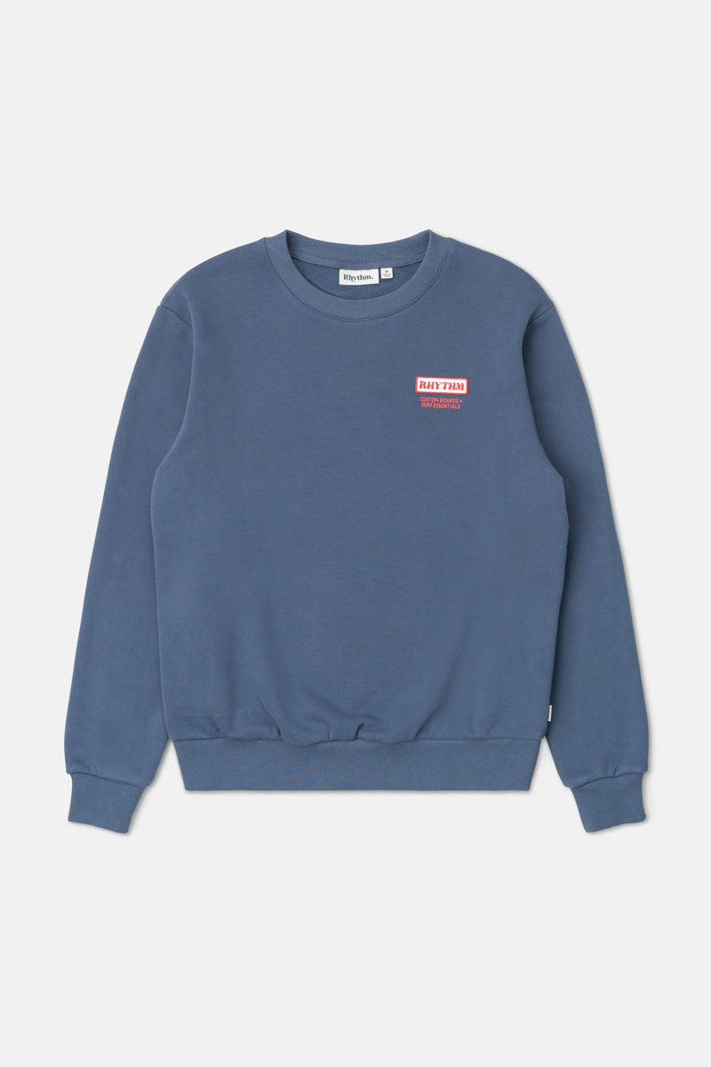 Mechanics Crew Fleece Indigo