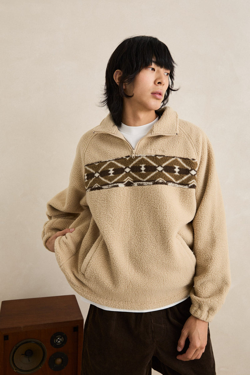 High Plains Quarter Zip Desert