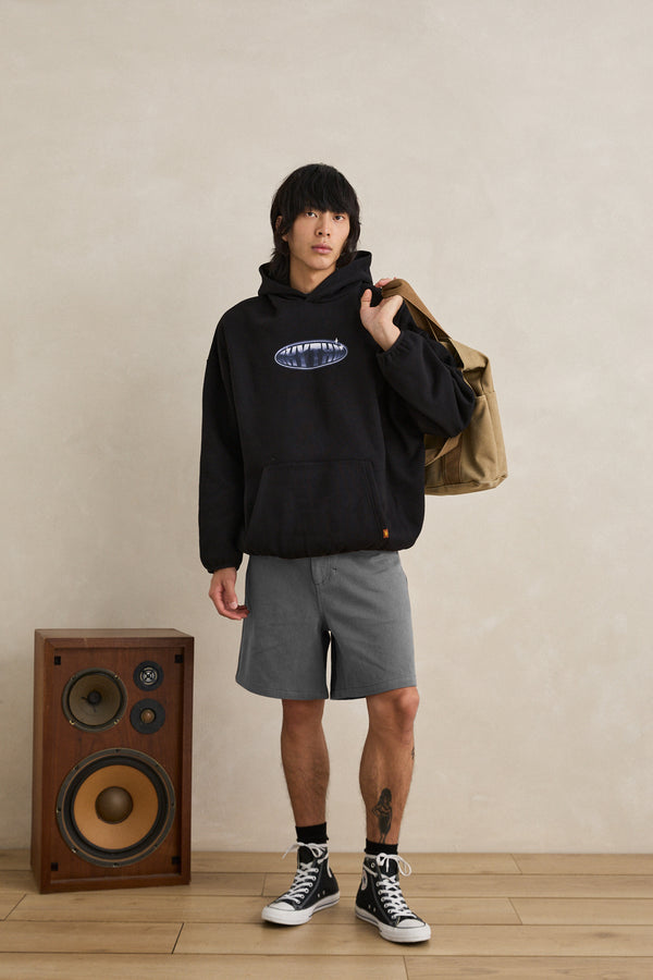 Chromed Box Fleece Hood