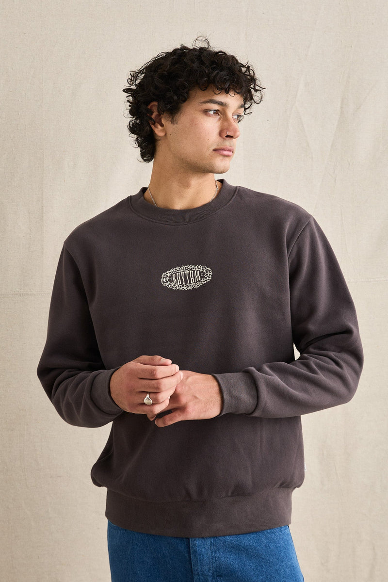 Breeze Fleece Crew Vintage Black