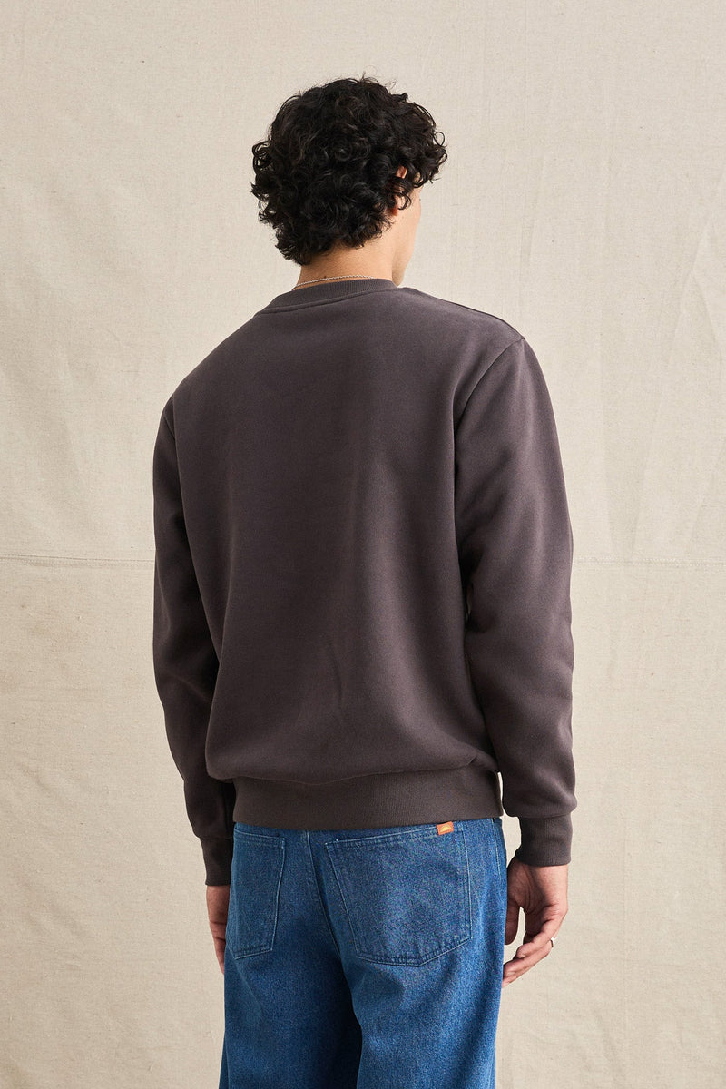 Breeze Fleece Crew Vintage Black