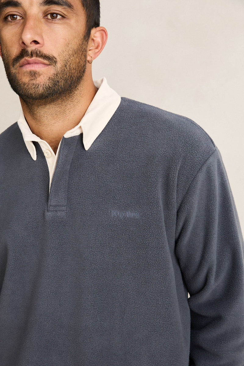 Chasm Polo Fleece Graphite