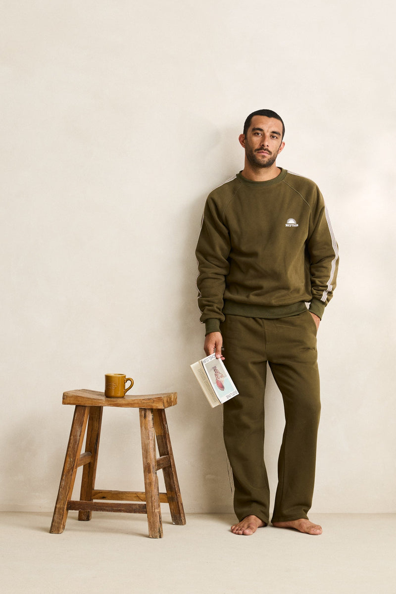 Tape Track Pant Olive