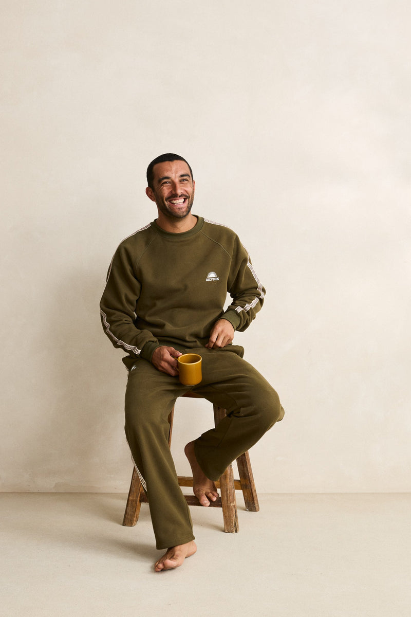 Tape Track Pant Olive