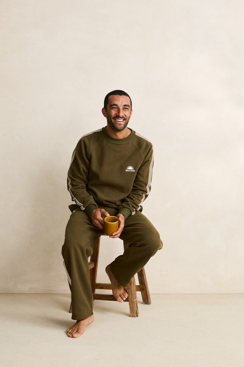 Tape Track Pant Olive