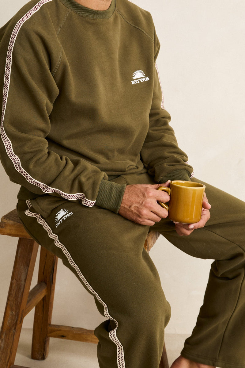 Tape Track Pant Olive