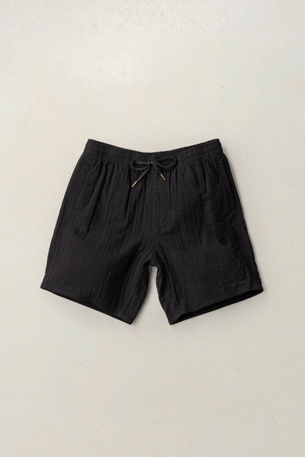 Textured Cotton Jam Vintage Black