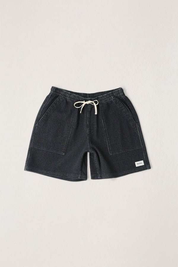 Textured Wale Jam Black