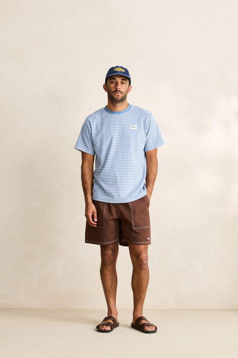 Contrast Stitch Jam Chocolate