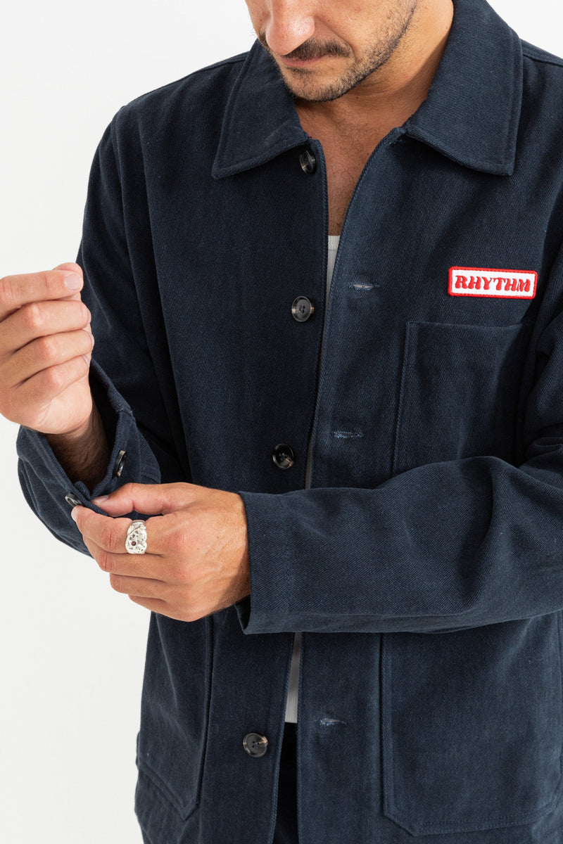 Canvas Mechanics Jacket Navy