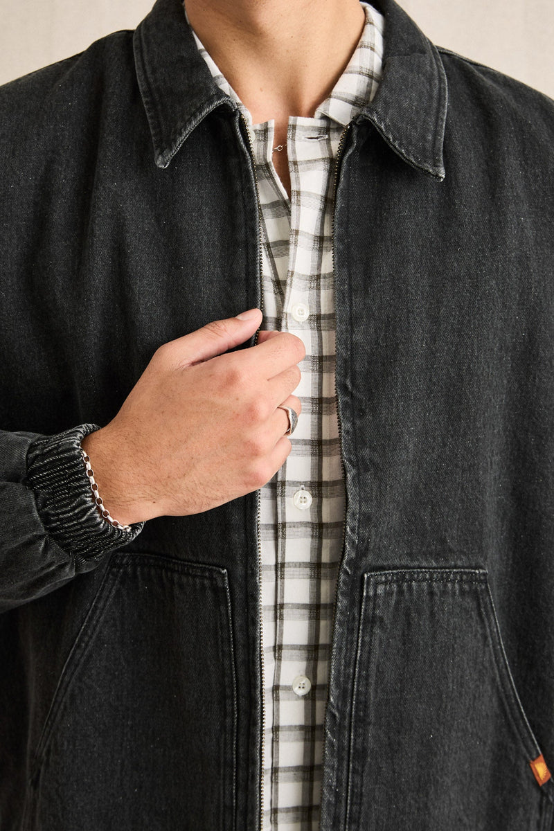 Denim Bomber Jacket