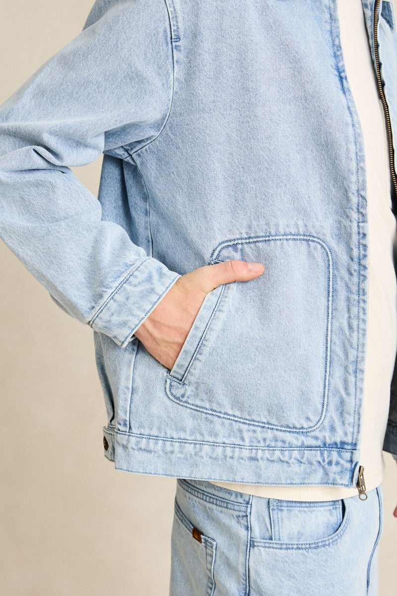 Awake Jacket Washed Indigo
