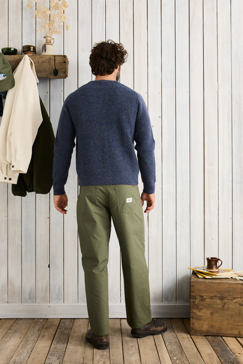 Scramble Crew Knit Navy